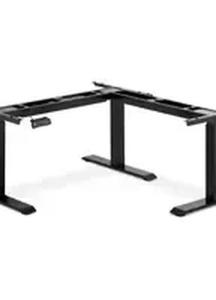 Регульований по висоті каркас кутового столу - висота: 58-123 см - ширина: 90-150 см (ліворуч) / 110-190 см