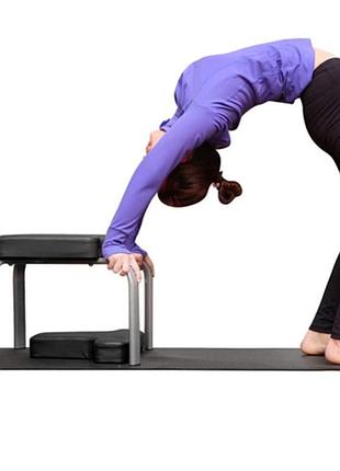 Стілець для стійки на голові, стілець для йоги знімний допоміжний стілець для тренера, вантажопідйомність