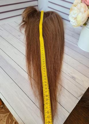 Перука довгий натуральний волос.8 фото