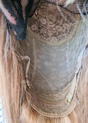 Перука довгий натуральний волос.7 фото