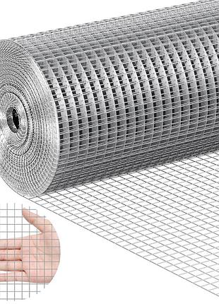 Vevor огорожа з сітки для вольєру 1220 мм x 30,48 м сталь 19 калібру