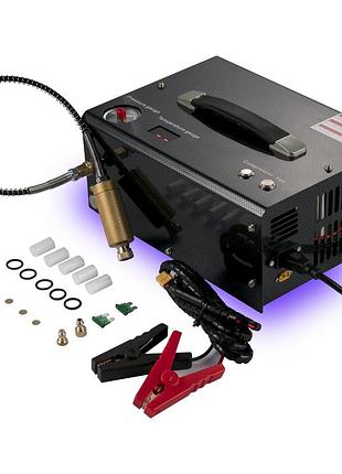 Електричний pcp компресор vevor 300 вт, повітряний компресор високого тиску 220 в, автоматичне відключення