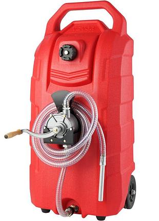 Паливний візок vevor 60 л каністра для пального каністра для пального pe 460x533x930 мм контейнер для газового