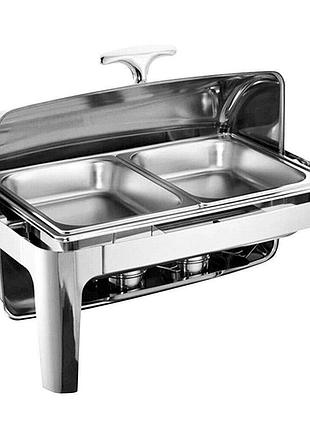 9-літровий контейнер для підігріву посуду з відкидною кришкою, що підігріває контейнер для підігріву посуду з