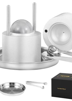 Набір форм для виготовлення кубиків льоду vevor набір форм для виготовлення кубиків льоду 60 мм, форма для