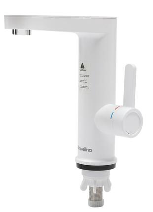 Cncest електричний кран з проточним водонагрівачем 3200 вт електричний кран для гарячої води зі світлодіодним