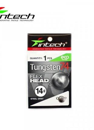 Розбірний вантаж intech tungsten 74 steel gray 14 g (1 шт.)