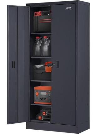 Vevor шафа для документів металева шафа матеріал шафа шафа для зберігання шафа офісна 40×80×178см