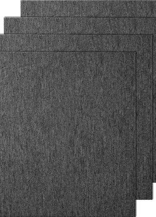 Килимова плитка vevor, 500 x 500 x 5 мм, килим з прикріпленою підкладкою, м'яка килимова плитка з м'якою