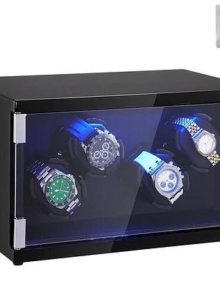 Годинникозаводи vevor для 4 автоматичних годинників з 2 безшумними японськими двигунами mabuchi