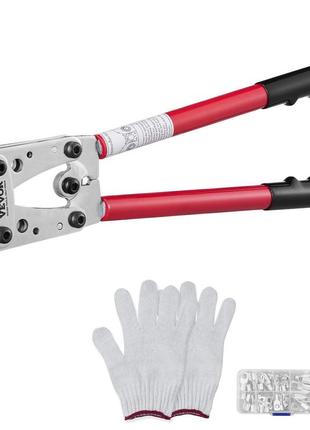 Обтискні кліщі vevor кліщі для кабельних наконечників 6-50 мм², обтискні кліщі для акумуляторних кабелів