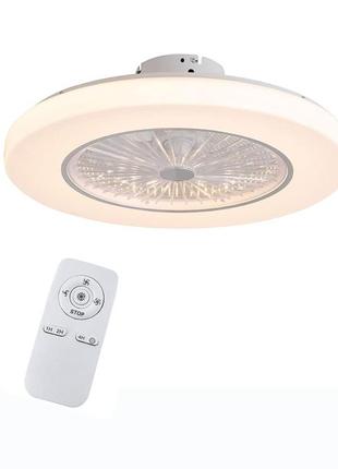 22" 60 вт стельовий вентилятор зі світлодіодним підсвічуванням, що регулюється, сучасний стельовий вентилятор