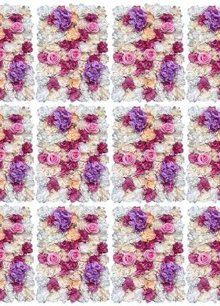 12pcs штучна квіткова стіна штучні квіти штучні квіти троянда стіна штучні квіти троянди стіна троянди