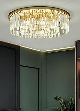 110-220v кришталеве світло стельова лампа сучасна розкішна люстра стельове світло 8 * e14