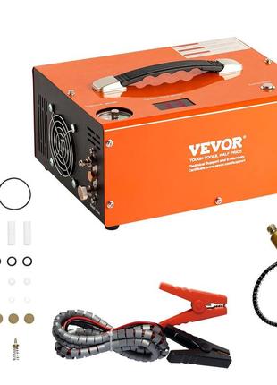 Vevor pcp компресор 30mpa/4500psi повітряний компресор 0,5 л dc12v & ac120v занурювальний компресор повітряний