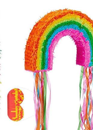 Набір пінат з 3 частин з веселкою