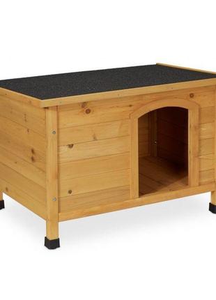 Дерев'яна навісна будка для собак