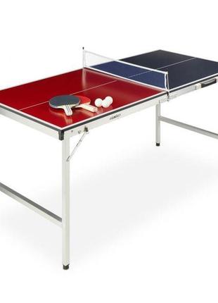 Розкладний стіл для настільного тенісу з аксесуарами