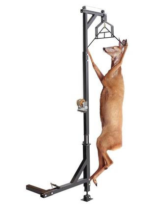 Vevor hitch mounted deer hoist hitch game hoist 500lbs лебідка поворотна з гамбрекером