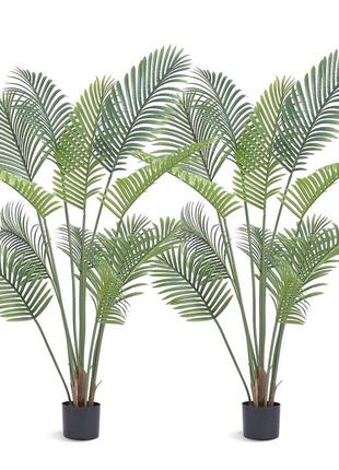 Vevor areca catechu штучна рослина 800x800x1524 мм штучна рослина pe штучні рослини пластикові рослини в