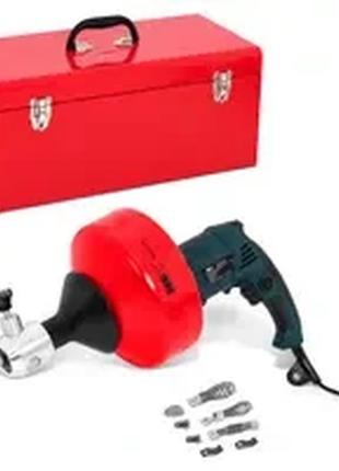 Спіраль для прочищення труб електрична