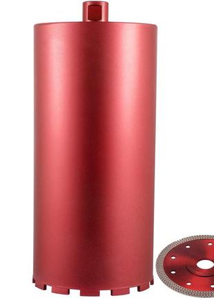 Набір алмазних коронкових свердел vevor професійне алмазне коронкове свердло діаметр 203 мм робоча довжина 355