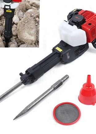 52cc 2-тактний бензиновий відбійний молоток 44 мм одноциліндровий відбійний молоток ударний молоток відбійний