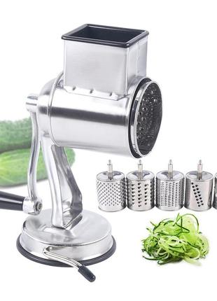 Cncest роторна терка кухонна барабанна терка ручна овочерізка овочерізка млин для горіхів