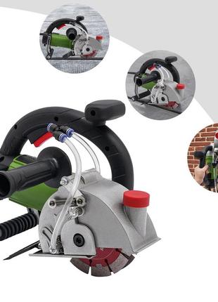 Фреза для настінних канавок машина для нарізання канавок потужністю 1800 вт пила для бетону фреза для мокрих