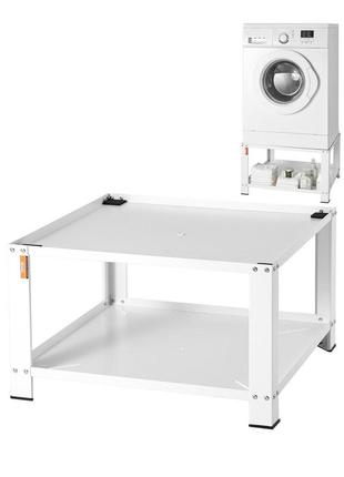 Вішалка для одягу vevor з відсіком для зберігання, 28" д х 28" ш х 16" в пральна машина та сушарка для білизни