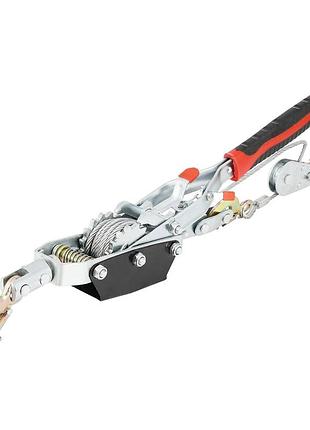 Лебідка vevor power puller come along 4 тонни 8818 фунтів надпотужний тяговий підйомник 3 гаки
