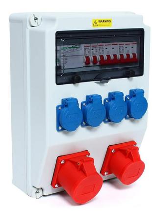 Cncest настінний розподільник 3x16a 1x32afi розподільник живлення будівельний розподільник живлення