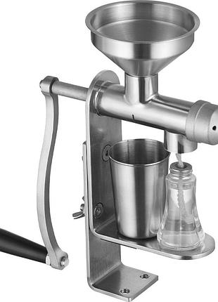 Vevor ручна машина для пресування олії з нержавіючої сталі екстрактор для олії з арахісу кунжуту