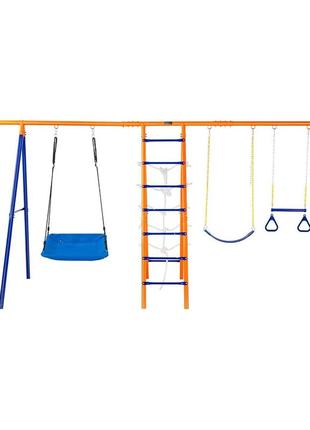 Комплекти гойдалок vevor сидіння для гойдалок а-рама 200 кг сад вуличний 6 в 1