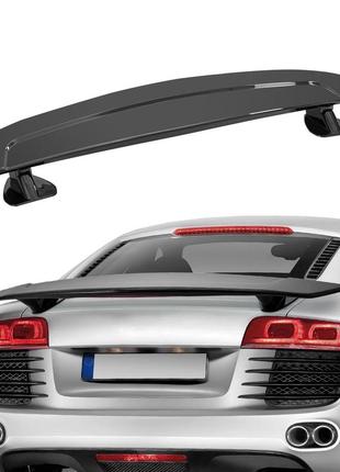 Автомобільний спойлер vevor gt wing, 46,3-дюймовий універсальний спойлер, сумісний із більшістю седанів і