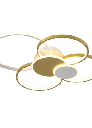 Сучасний світлодіодний стельовий світильник 65 вт з регулюванням яскравості з пультом дистанційного керування