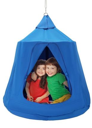 Підвісний гамак-гойдалка vevor для дитячого намету на дереві, діаметр 46 х 43,4 м, висота 46 м, діаметр 43,4