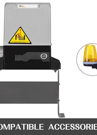 Відкривач гаражних воріт vevor відкривач воріт 220 в змінного струму 60 гц привід воріт 600 кг з 2 пультами7 фото