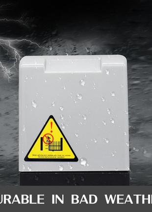 Відкривач гаражних воріт vevor відкривач воріт 220 в змінного струму 60 гц привід воріт 600 кг з 2 пультами4 фото