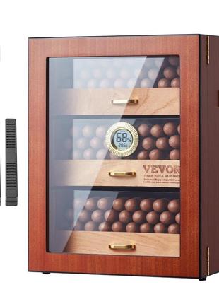 Vevor humidor cabinett cabinett 100-150 cigars cigar box гігрометр
