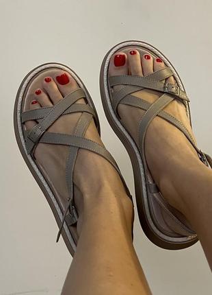 Распродажа!! босоножки кожаные