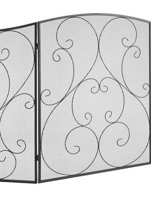 Vevor іскрозахисна решітка чавунна камінна решітка 121,92 см камінна решітка пічна решітка вінтажна пічна