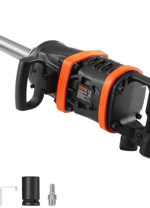 Пневматичний гайковерт vevor максимальний момент затягування 7016 нм квадрат 2,54 см (1 дюйм) - максимальний