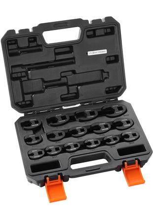 Набір гайкових ключів vevor 1/2 + 3/8 дюйма 15 шт.