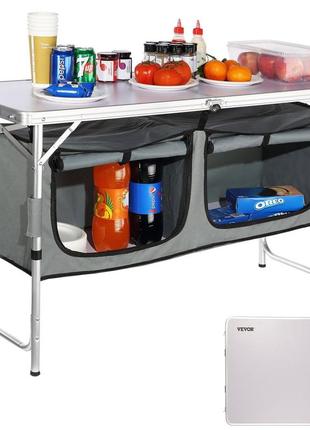 Vevor кемпінг кухня для перенесення сумки кемпінговий шафа регульований кемпінговий шафа, дорожня кухня