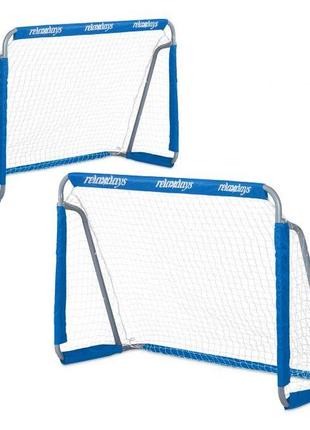 Набір з 2 футбольних воріт синього кольору