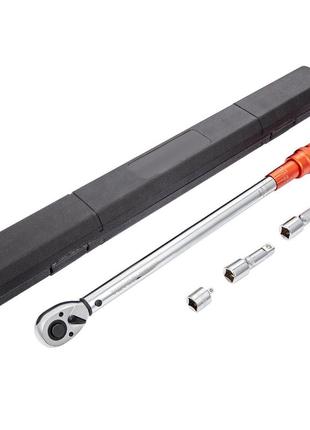 Динамометричний ключ vevor 1/2", 34-340 нм динамометричний ключ велосипедний і мотоциклетний набір, точність ±