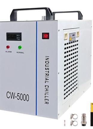 Vevor промисловий водяний охолоджувач cw-5000 co2 лазерних трубок 6 л водяний охолоджувач для охолодження