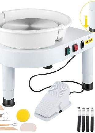 Електрична керамічна машина vevor з 16 моделюючими інструментами, 14-дюймовий розмір tocadis, керамічний