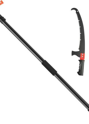 Ручний секатор vevor, висувні ножиці, штанга з алюмінієвого сплаву 4,9-20 футів